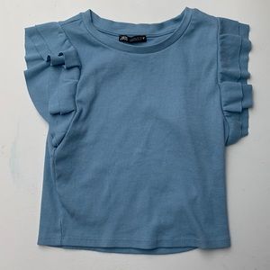 Zara ruffle top